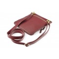 Classic leather shoulder bag. 30 EL-4-5BG_gold