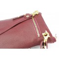 Classic leather shoulder bag. 30 EL-4-5BG_gold