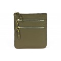 Classic leather shoulder bag. 30 EL-4-7BG_gold
