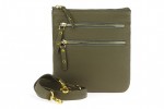 Classic leather shoulder bag. 30 EL-4-7BG_gold