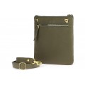 Classic leather shoulder bag. 30 EL-4-7BG_gold