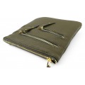 Classic leather shoulder bag. 30 EL-4-7BG_gold