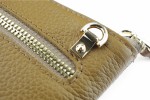 Classic leather shoulder bag. 30 EL-4-8BG_gold