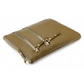 Classic leather shoulder bag. 30 EL-4-8BG_gold
