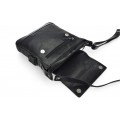 Classic leather shoulder bag. 31 BL-0-1BG