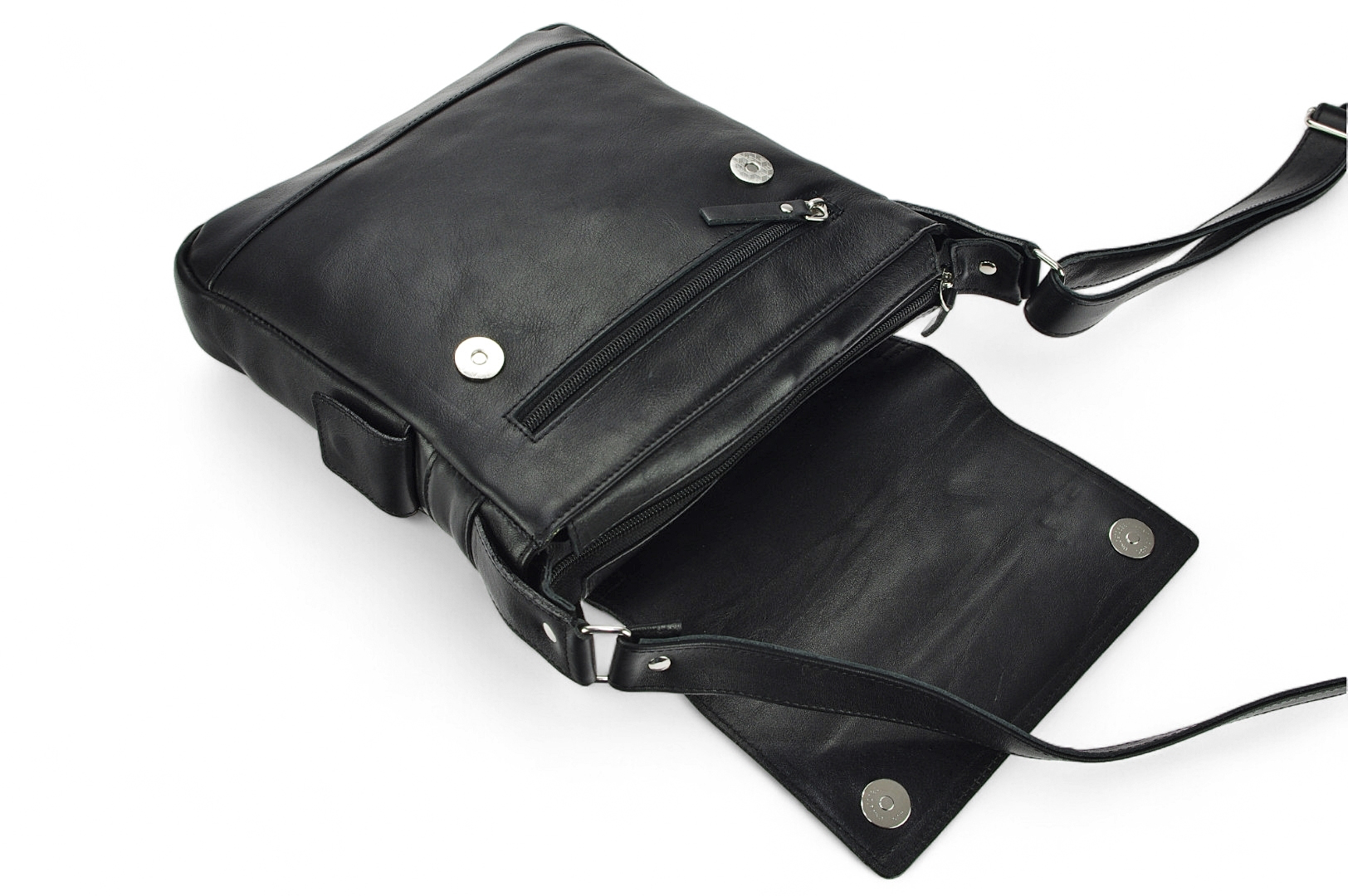  Classic leather shoulder bag. 31 BL-0-1BG