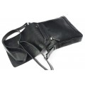 Classic leather shoulder bag. 33 BL-0-1BG