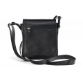 Classic leather shoulder bag. 35 BL-0-1BG