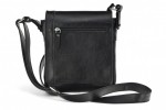   Classic leather shoulder bag. 35 BL-0-1BG