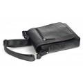 Classic leather shoulder bag. 35 BL-0-1BG