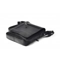 Classic leather shoulder bag. 35 BL-0-1BG