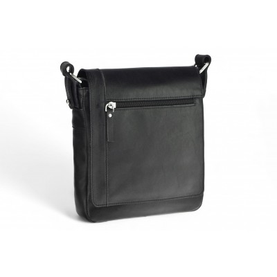 Classic leather shoulder bag. 35 BL-0-1BG