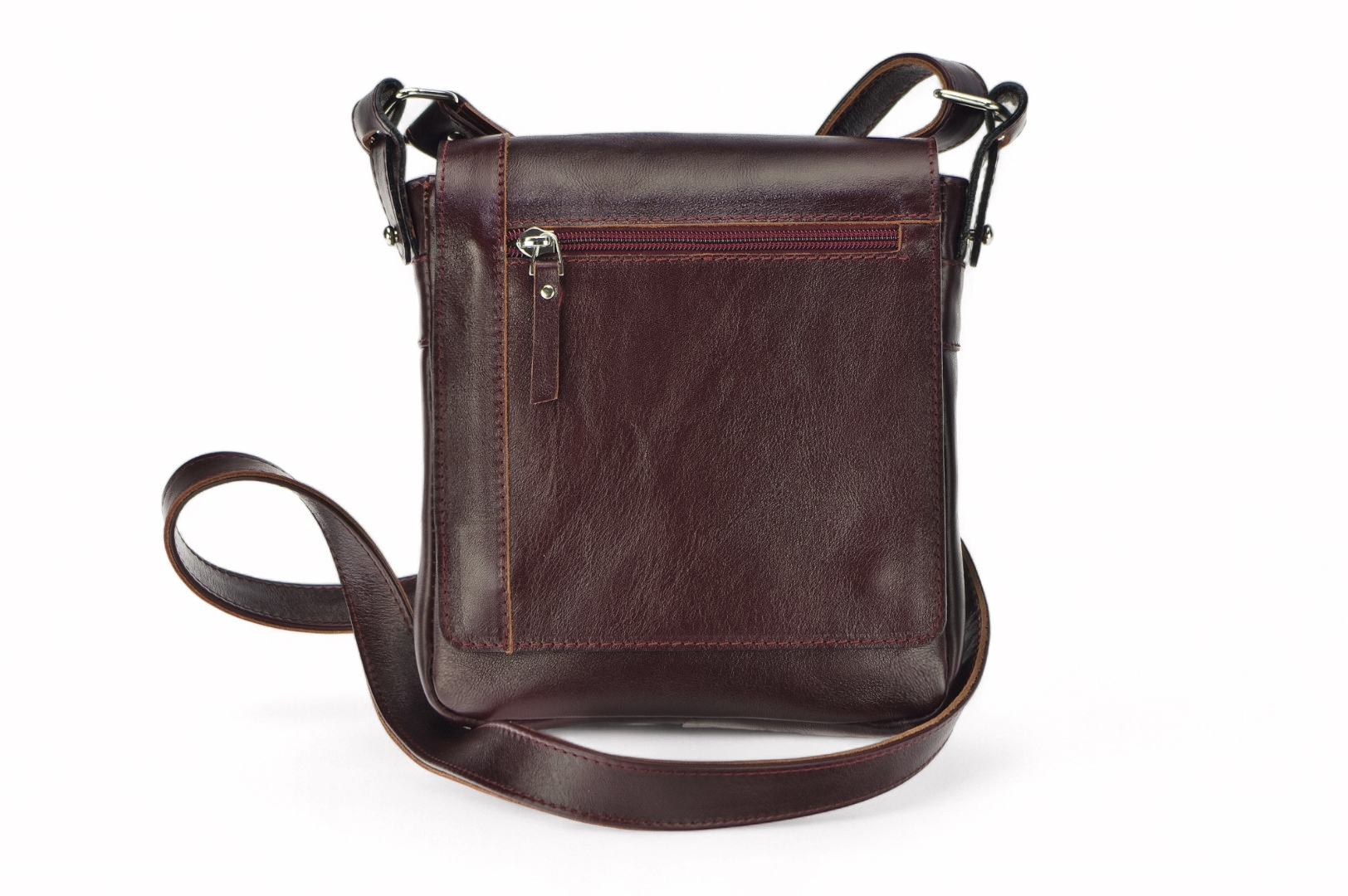   Classic leather shoulder bag. 35 BL-0-2BG