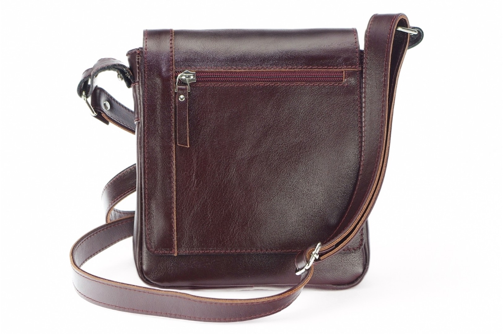   Classic leather shoulder bag. 35 BL-0-2BG