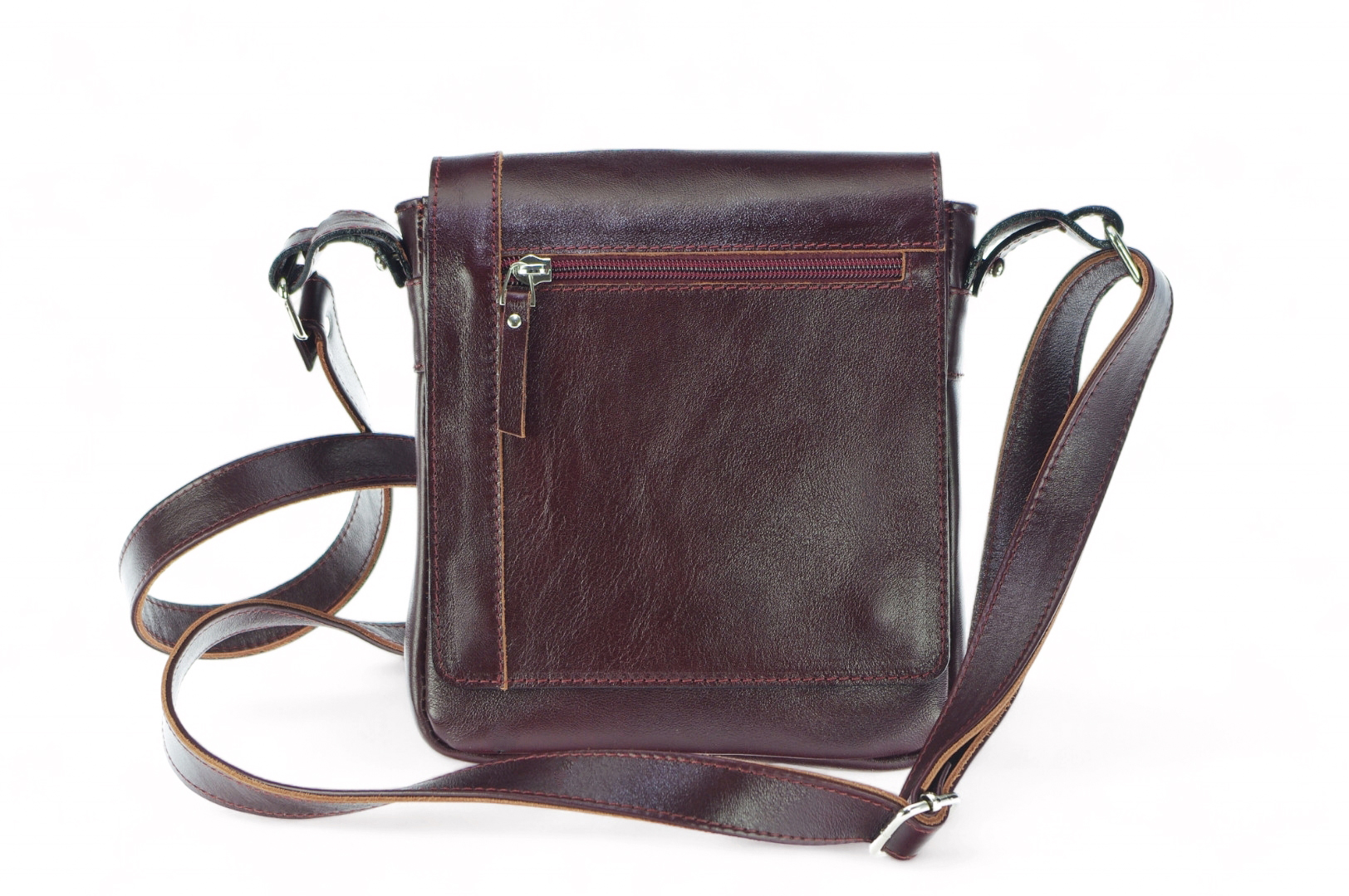   Classic leather shoulder bag. 35 BL-0-2BG