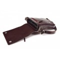 Classic leather shoulder bag. 35 BL-0-2BG