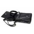 Classic leather shoulder bag. 37 BL-0-1BG
