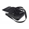 Classic leather shoulder bag. 37 BL-0-1BG