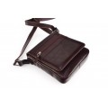Classic leather shoulder bag. 37 BL-0-2BG