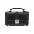 Leather document bag 38 BL-0-1BAR