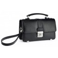 Leather document bag 38 BL-0-1BAR