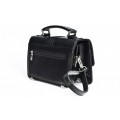 Leather document bag 38 BL-0-1BAR
