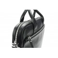 Leather satchel Model 3 BL-0-1BR