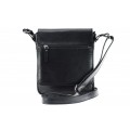 Classic leather shoulder bag. 43 BL-0-1BG
