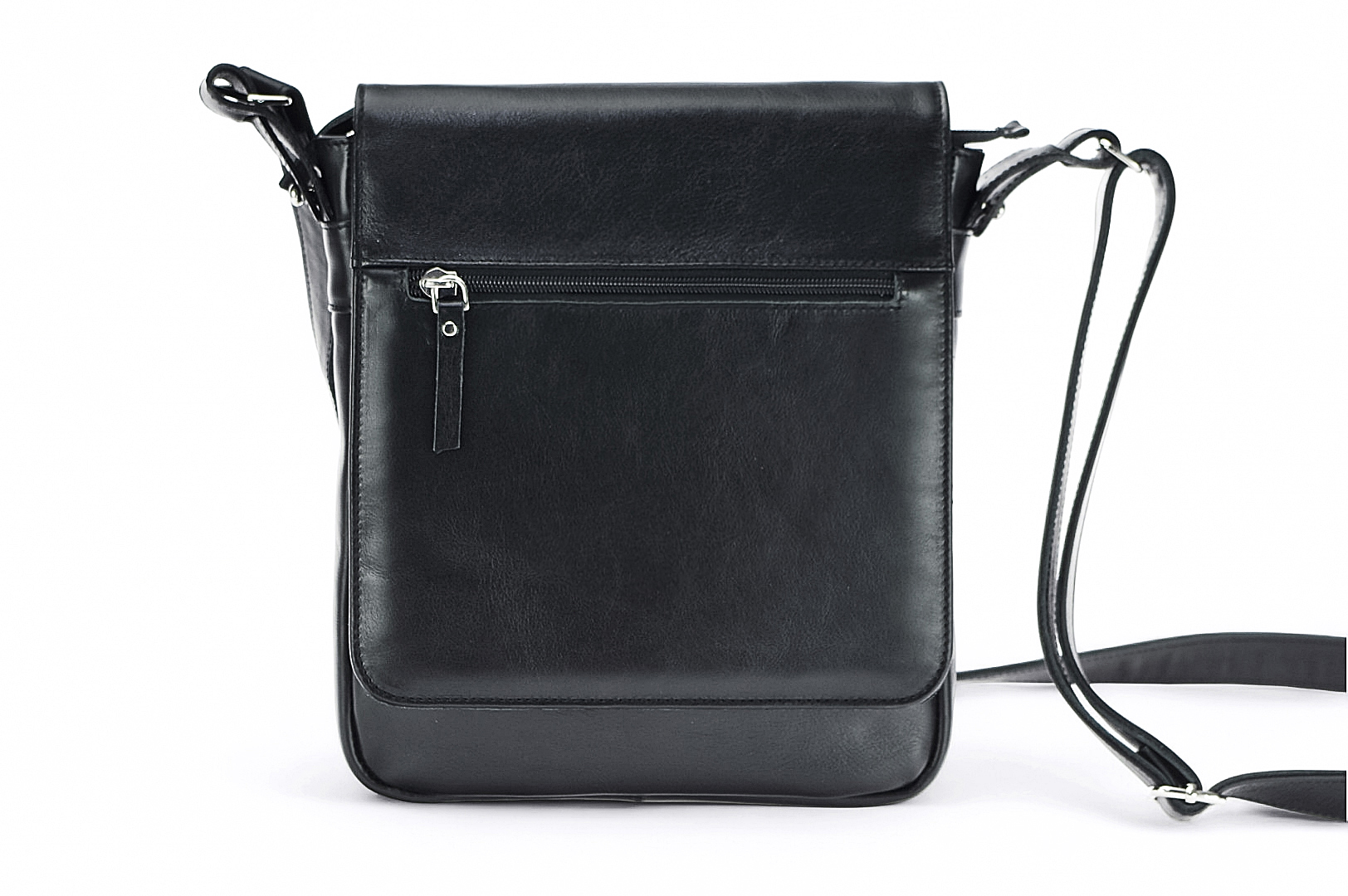 Classic leather shoulder bag. 43 BL-0-1BG