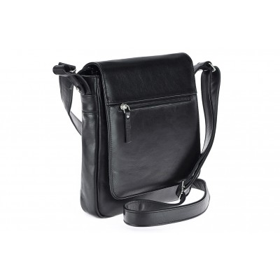 Classic leather shoulder bag. 43 BL-0-1BG