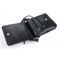 Classic leather shoulder bag. 43 BL-0-1BG