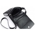 Classic leather shoulder bag. 43 BL-0-1BG