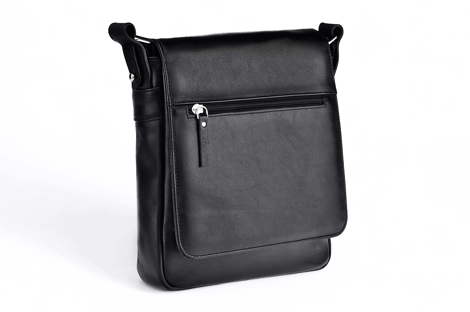 Classic leather shoulder bag. 43 BL-0-1BG