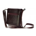 Classic leather shoulder bag. 43 BL-0-2BG