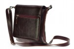 Classic leather shoulder bag. 43 BL-0-2BG