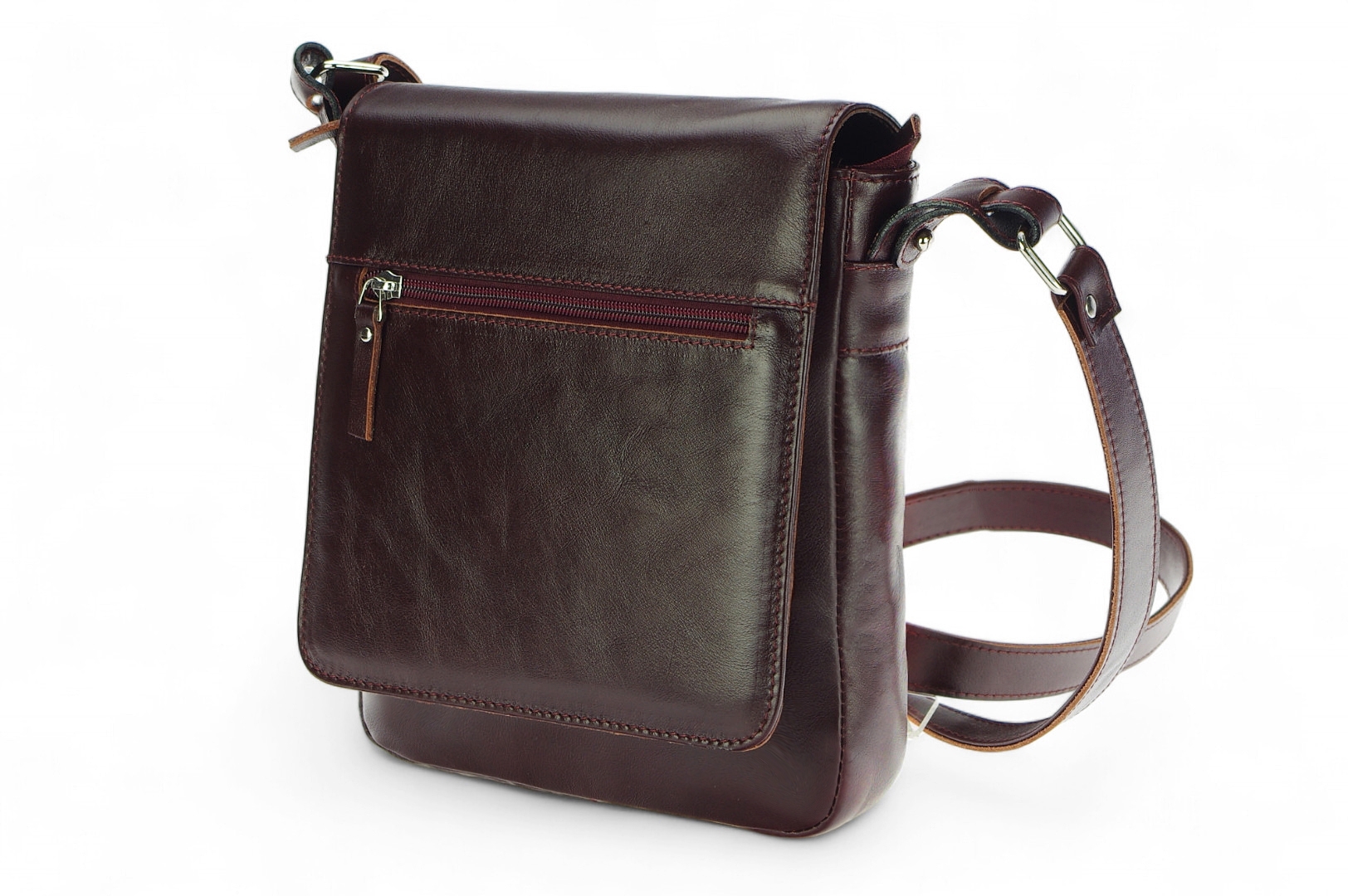 Classic leather shoulder bag. 43 BL-0-2BG