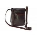 Classic leather shoulder bag. 43 BL-0-2BG