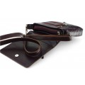 Classic leather shoulder bag. 43 BL-0-2BG