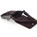 Classic leather shoulder bag. 43 BL-0-2BG