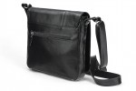 Classic leather shoulder bag. 47 BL-0-1BG