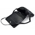Classic leather shoulder bag. 47 BL-0-1BG