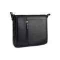 Classic leather shoulder bag. 47 BL-0-1BG