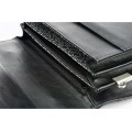 Leather document bag 50 BL-0-1BAR