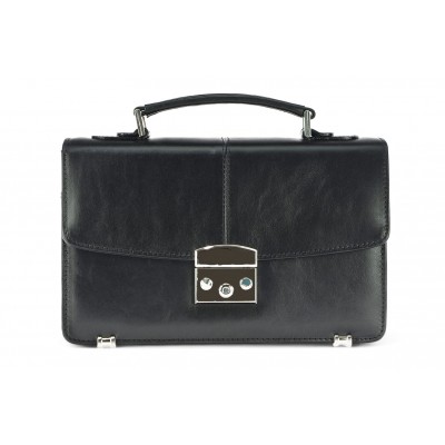 Leather document bag 50 BL-0-1BAR