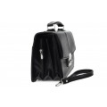 Leather document bag 50 BL-0-1BAR