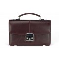 Leather document bag 50 BL-0-2BAR
