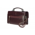 Leather document bag 50 BL-0-2BAR