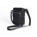 Classic leather shoulder bag. 52 BL-0-1BG