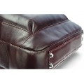 Classic leather shoulder bag. 52 BL-0-2BG