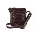 Classic leather shoulder bag. 52 BL-0-2BG